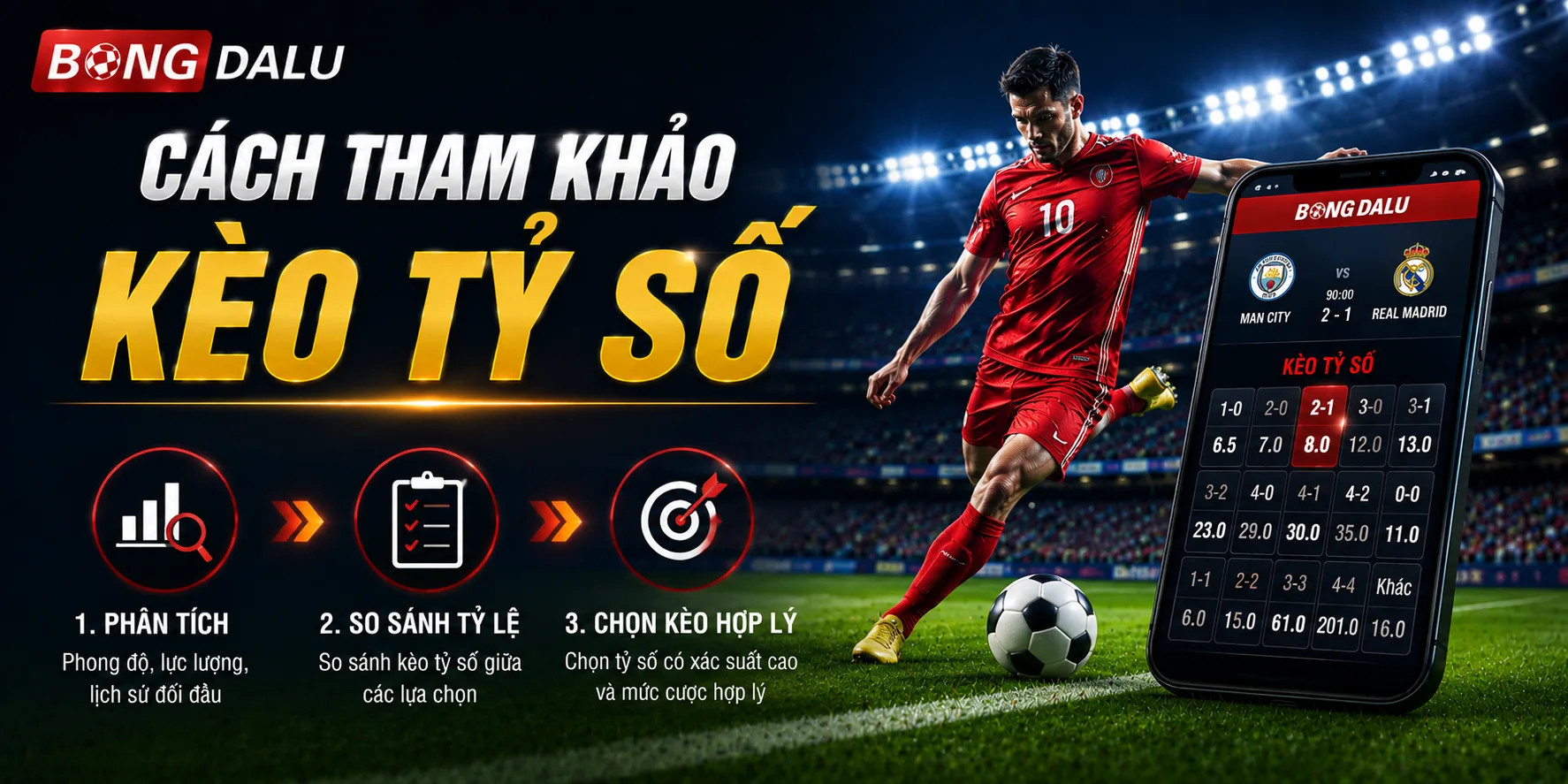 Cách tham khảo kèo tỷ số hiệu quả