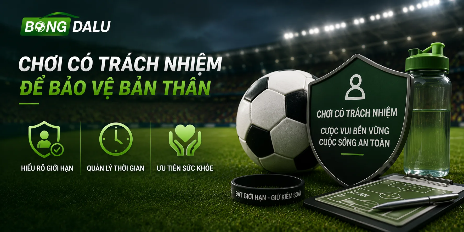 Hãy là người chơi có trách nhiệm tại Bongdalu